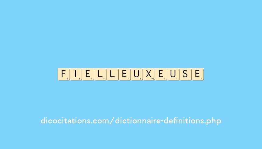 fielleux--euse
