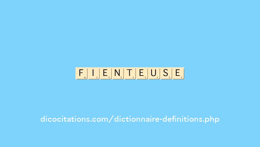 fienteuse fienteuse