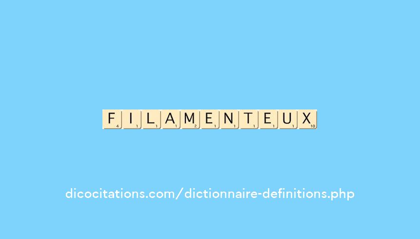 filamenteux filamenteux