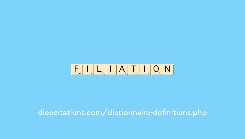filiation