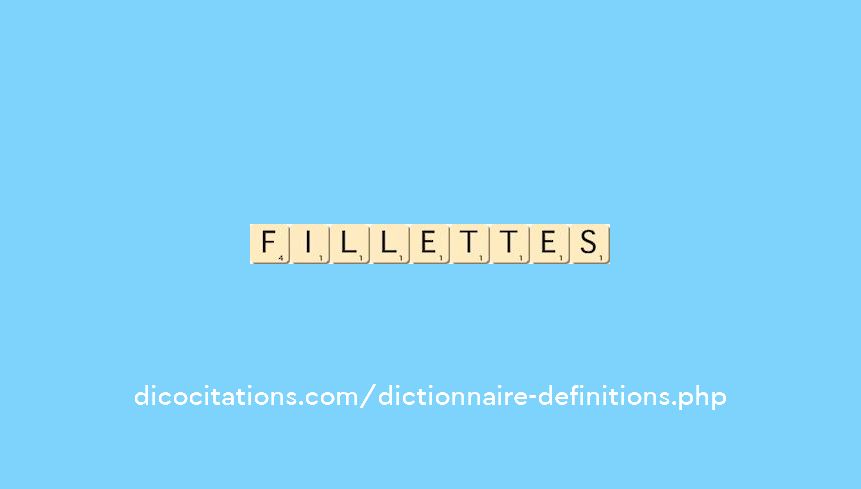 fillettes fillettes
