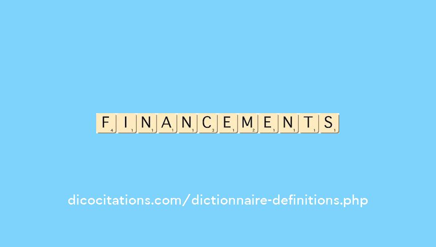 financements