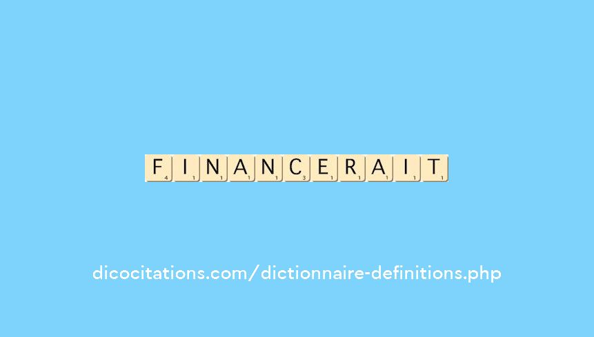 financerait financerait