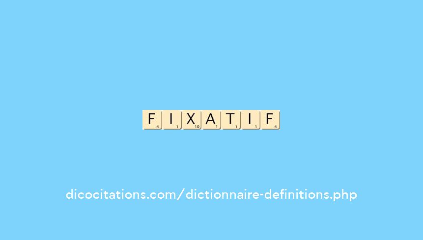 fixatif fixatif