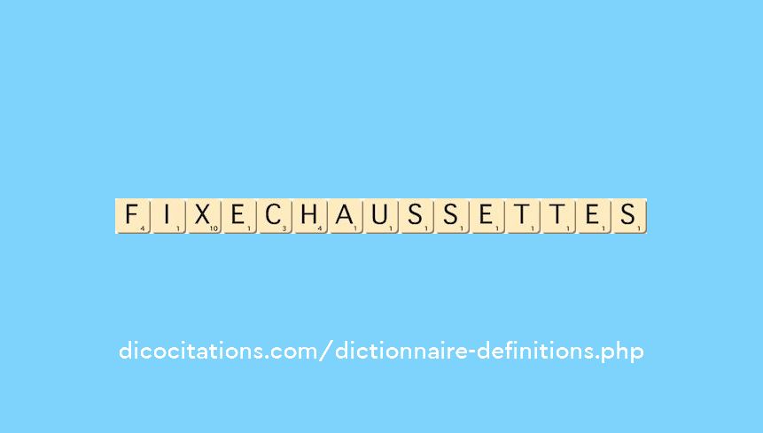 fixe-chaussettes