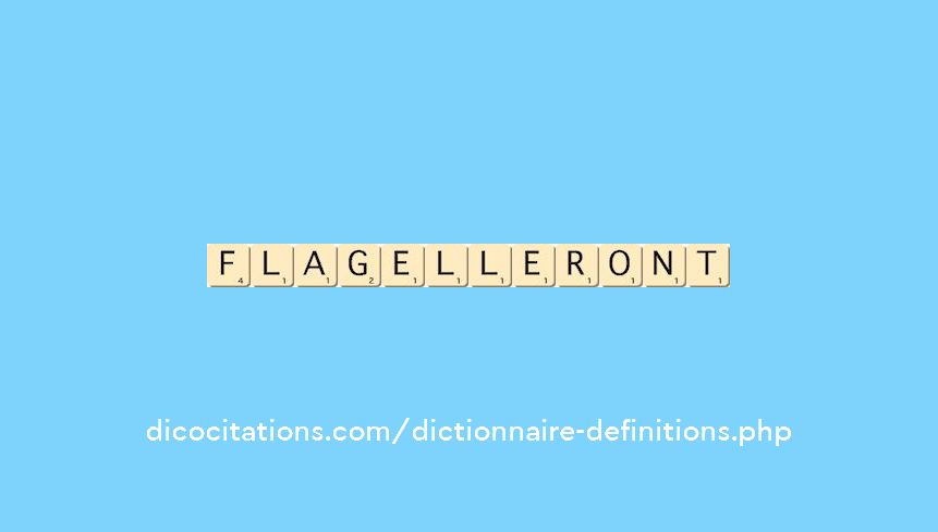 flagelleront flagelleront