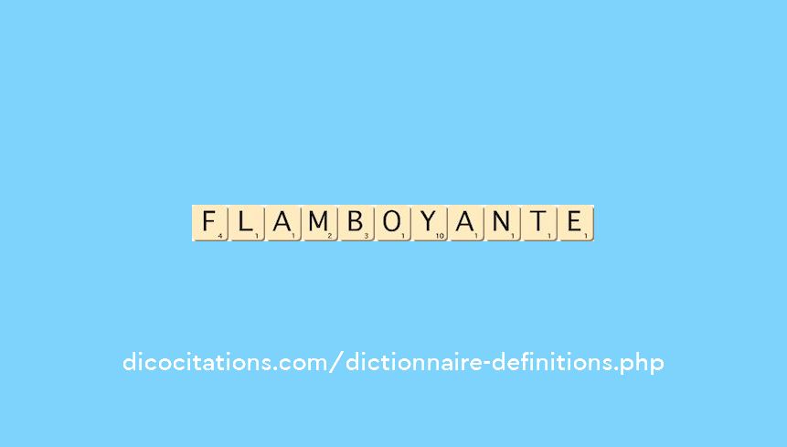 flamboyante flamboyante