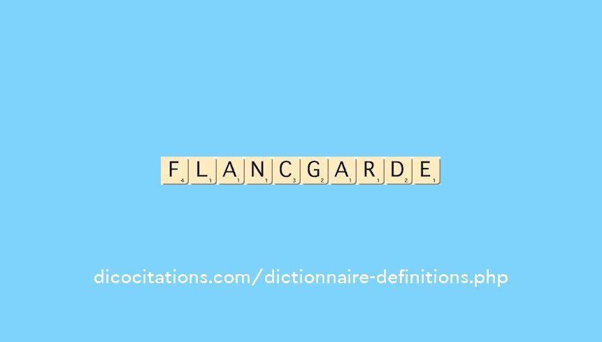 flanc-garde flanc-garde