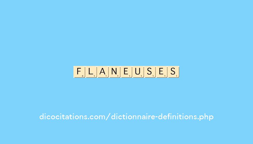 flaneuses flaneuses