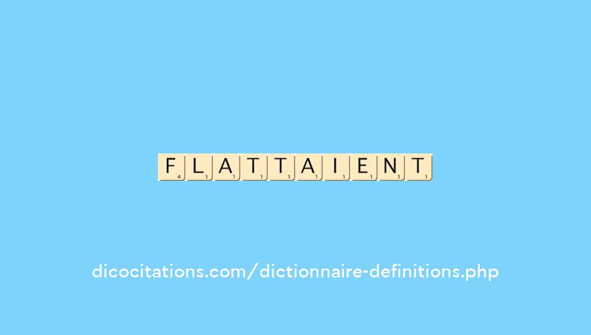 flattaient
