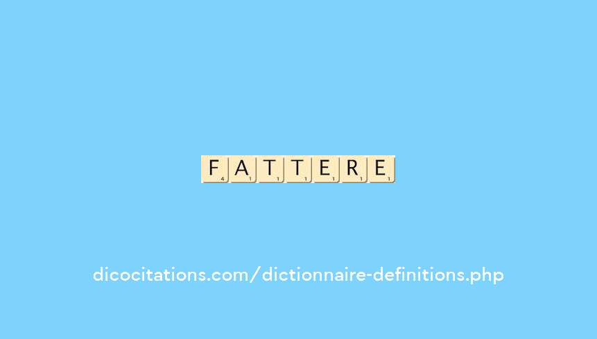 flatterie