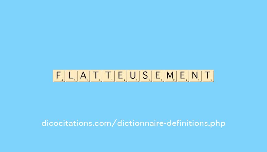 flatteusement