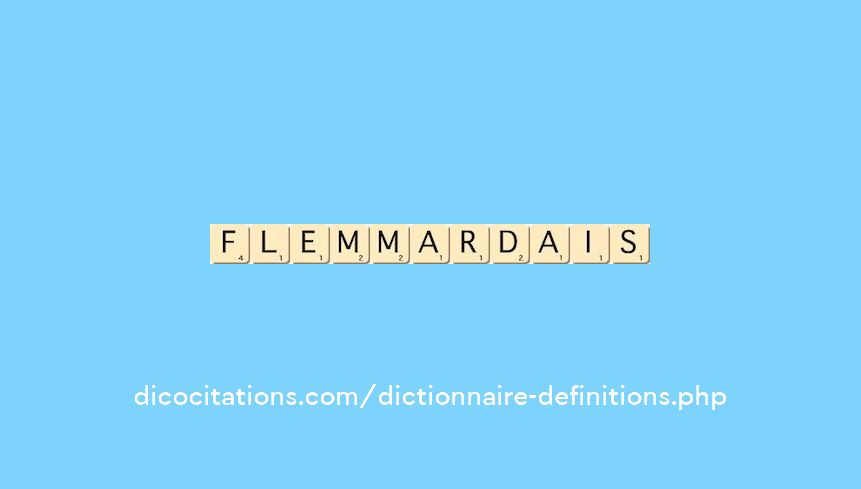 flemmardais flemmardais