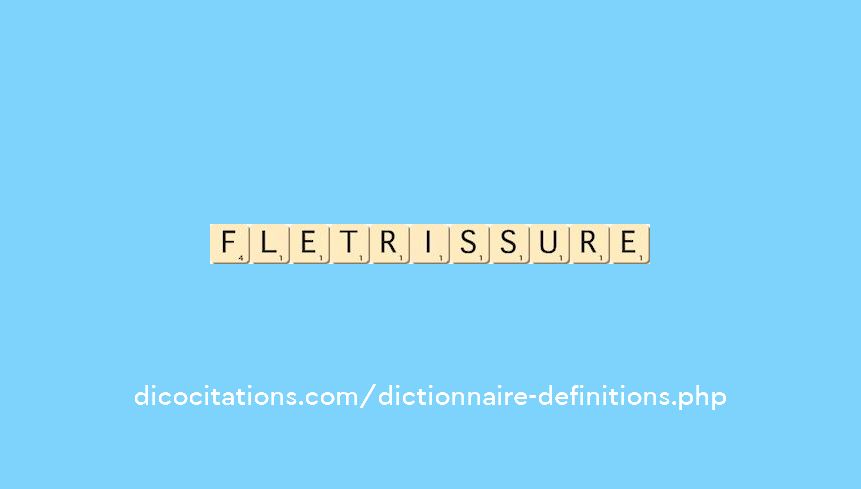 fletrissure