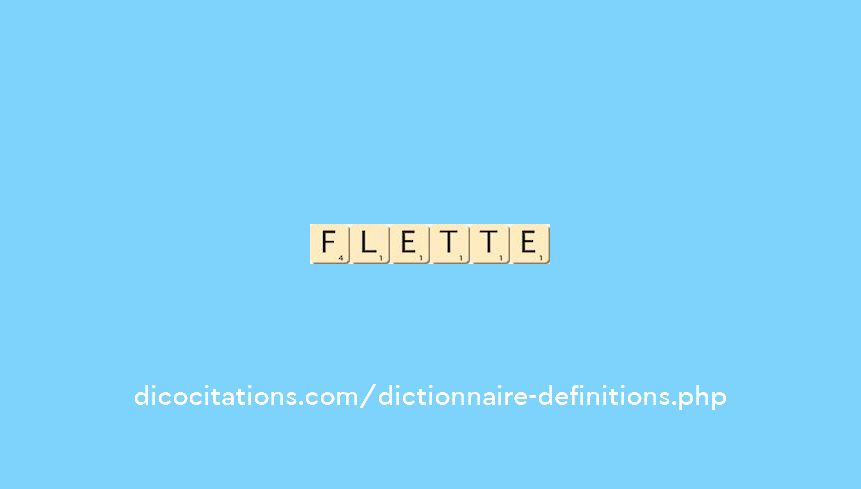 flette