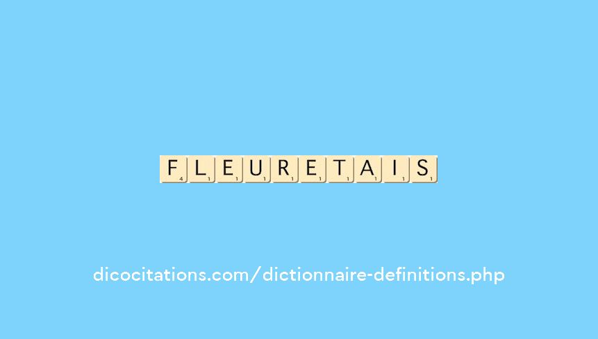 fleuretais fleuretais