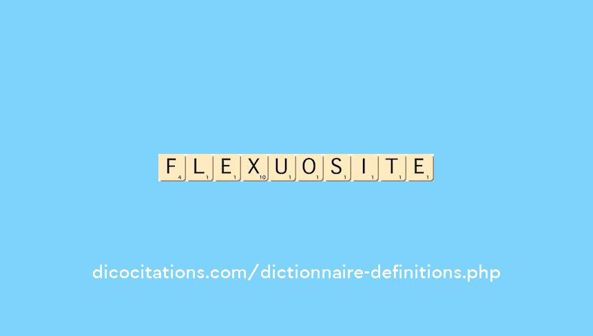flexuosite