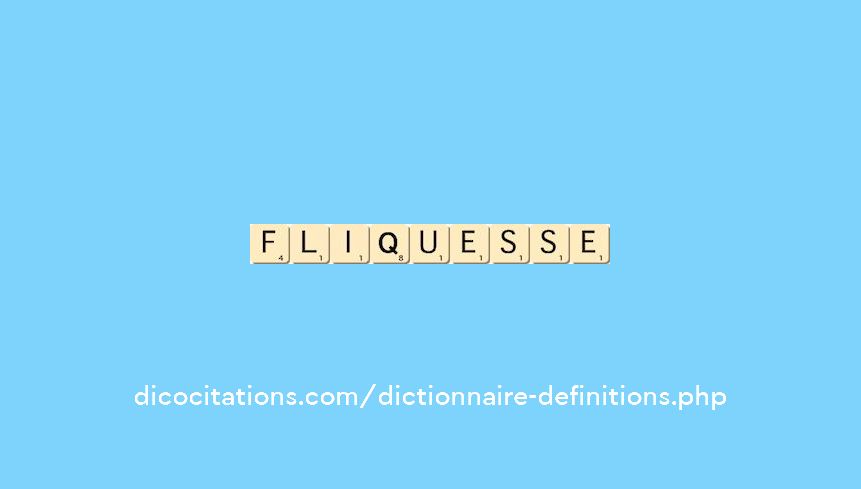 fliquesse