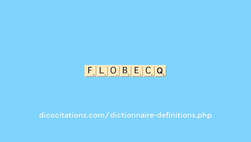 flobecq flobecq