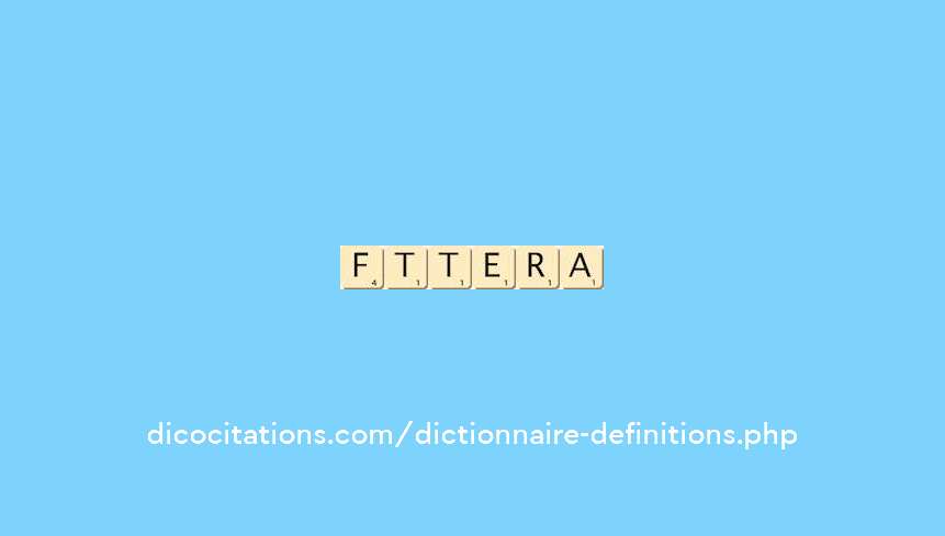 flottera flottera