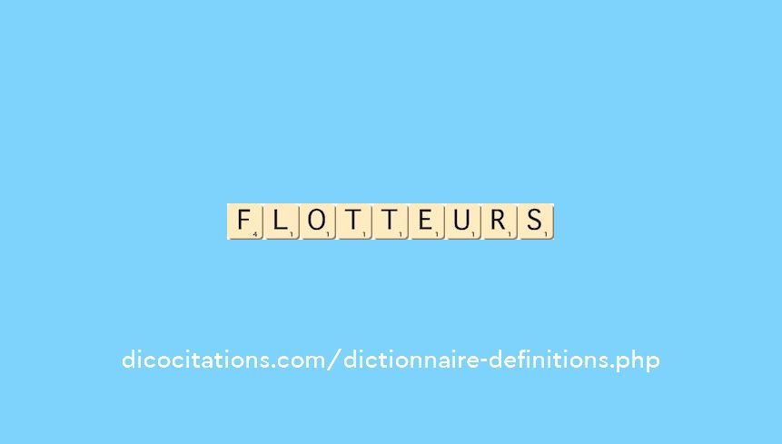 flotteurs
