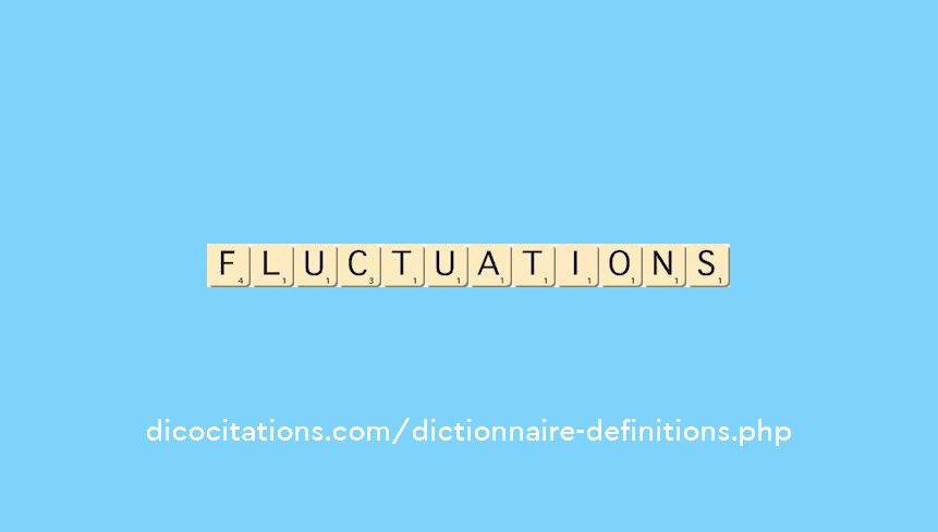 fluctuations