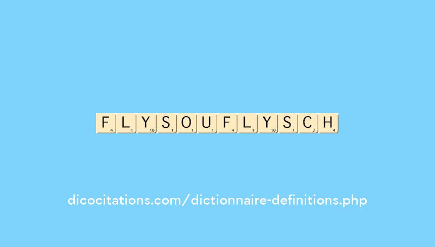flys-ou-flysch