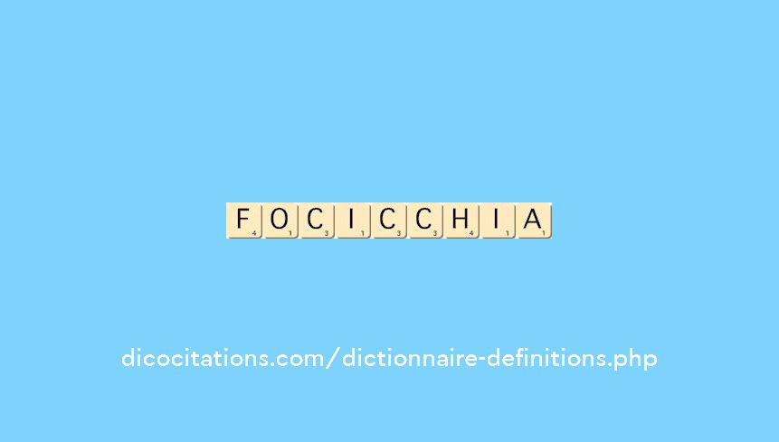 focicchia