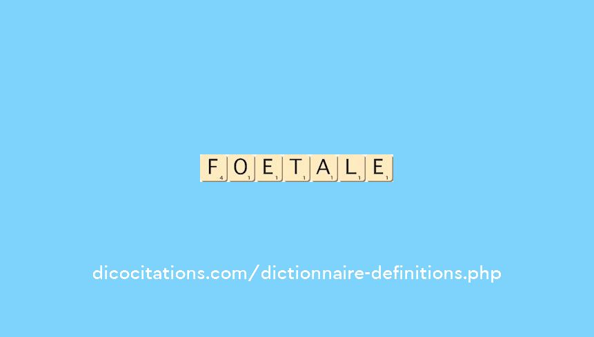 foetale foetale