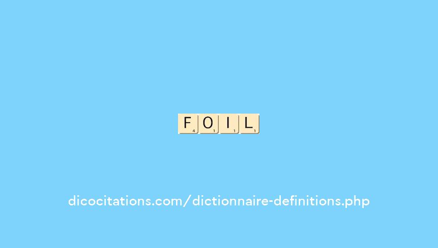 foil