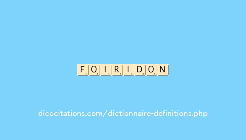 foiridon