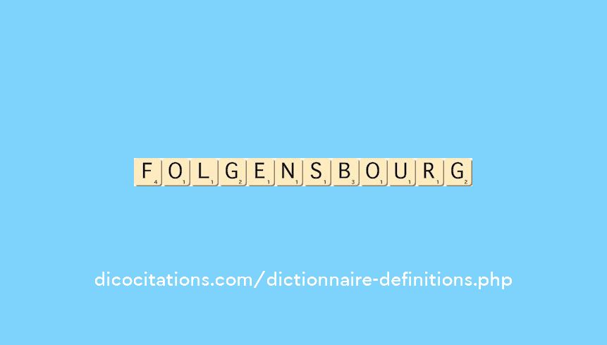 folgensbourg