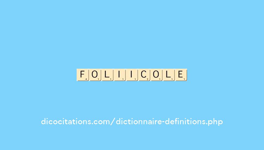 foliicole