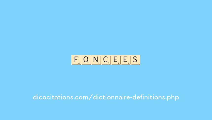 foncees foncees