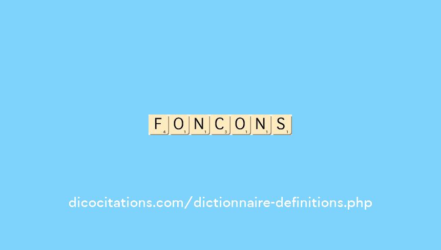 foncons foncons