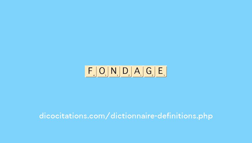 fondage