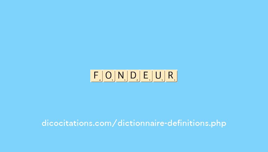 fondeur