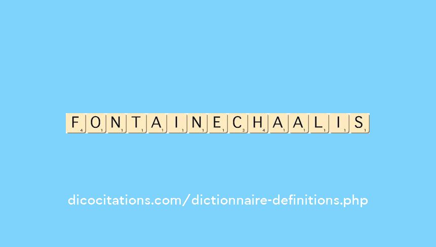 fontaine-chaalis