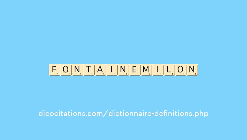 fontaine-milon