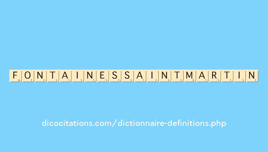 fontaines-saint-martin