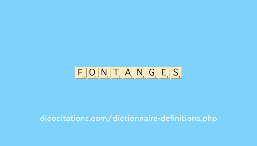 fontanges