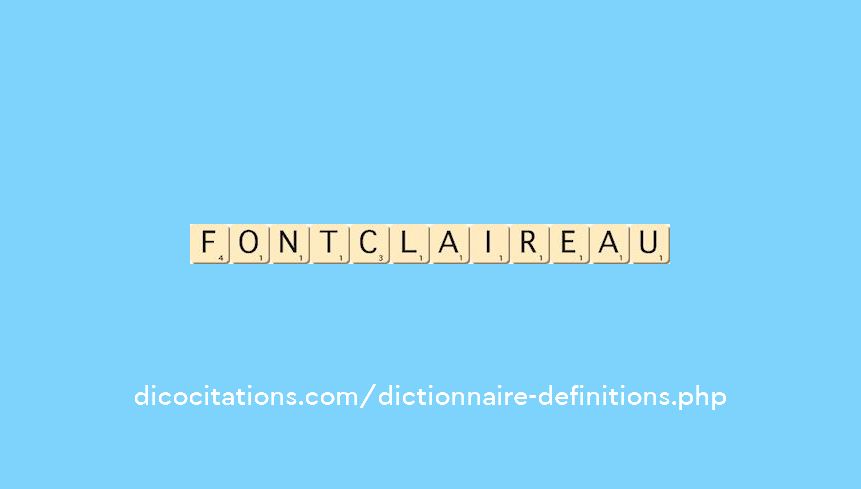 fontclaireau
