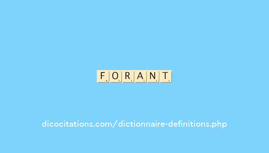 forant