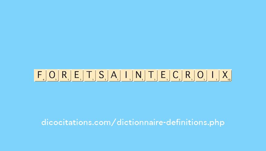 foret-sainte-croix