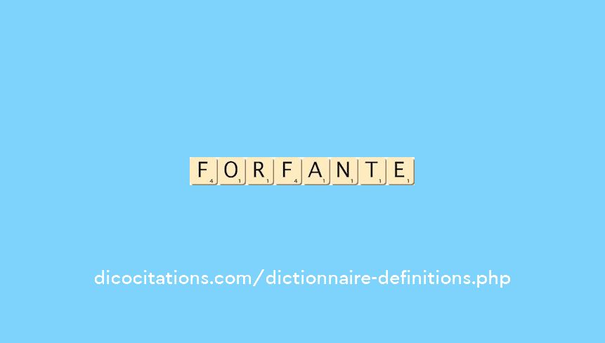 forfante