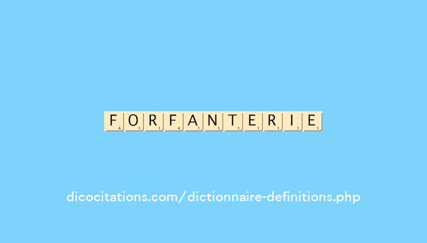forfanterie