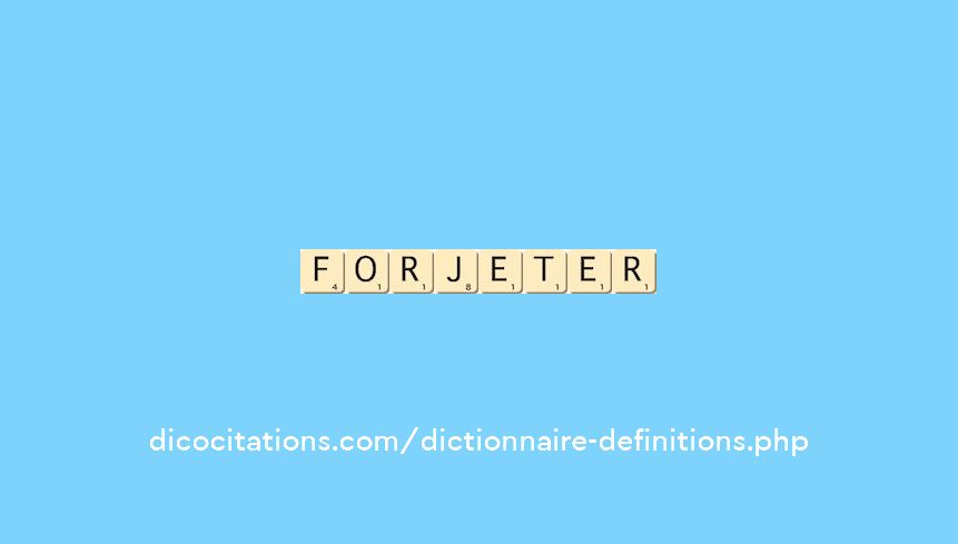 forjeter