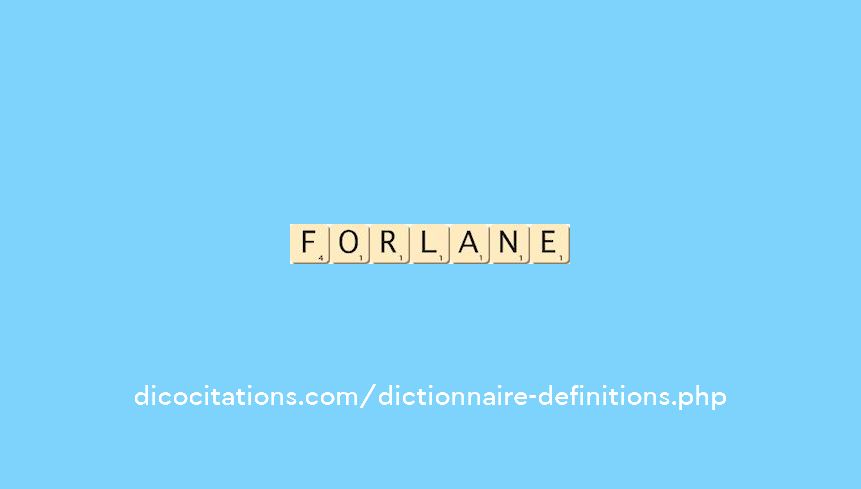 forlane forlane