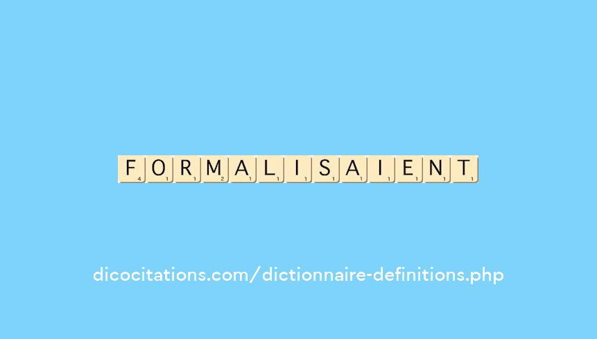 formalisaient