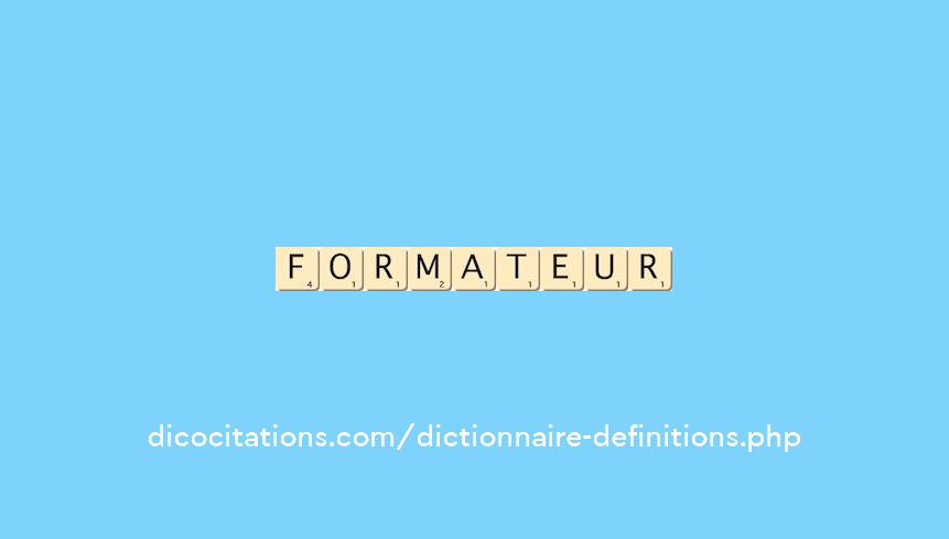 formateur